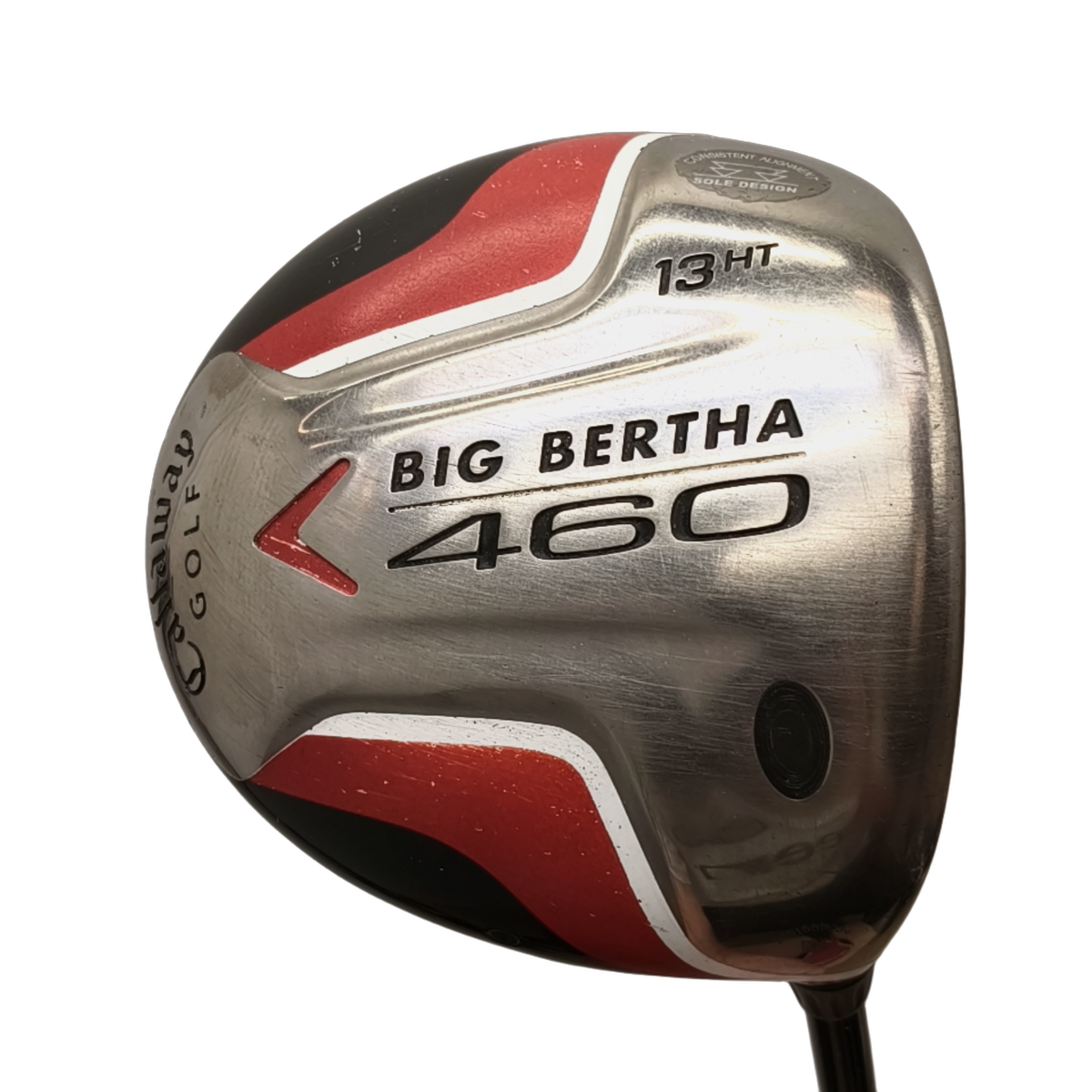 Callaway Big Bertha 460 Driver / Flex A-flex / Loft 13 [model:birefnet-general] [bg:handrolled]