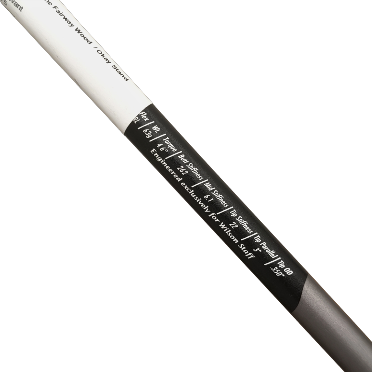 Wilson Staff Spine Fairway Wood / Flex Regular / #5/18 [model:birefnet-general] [bg:handrolled]