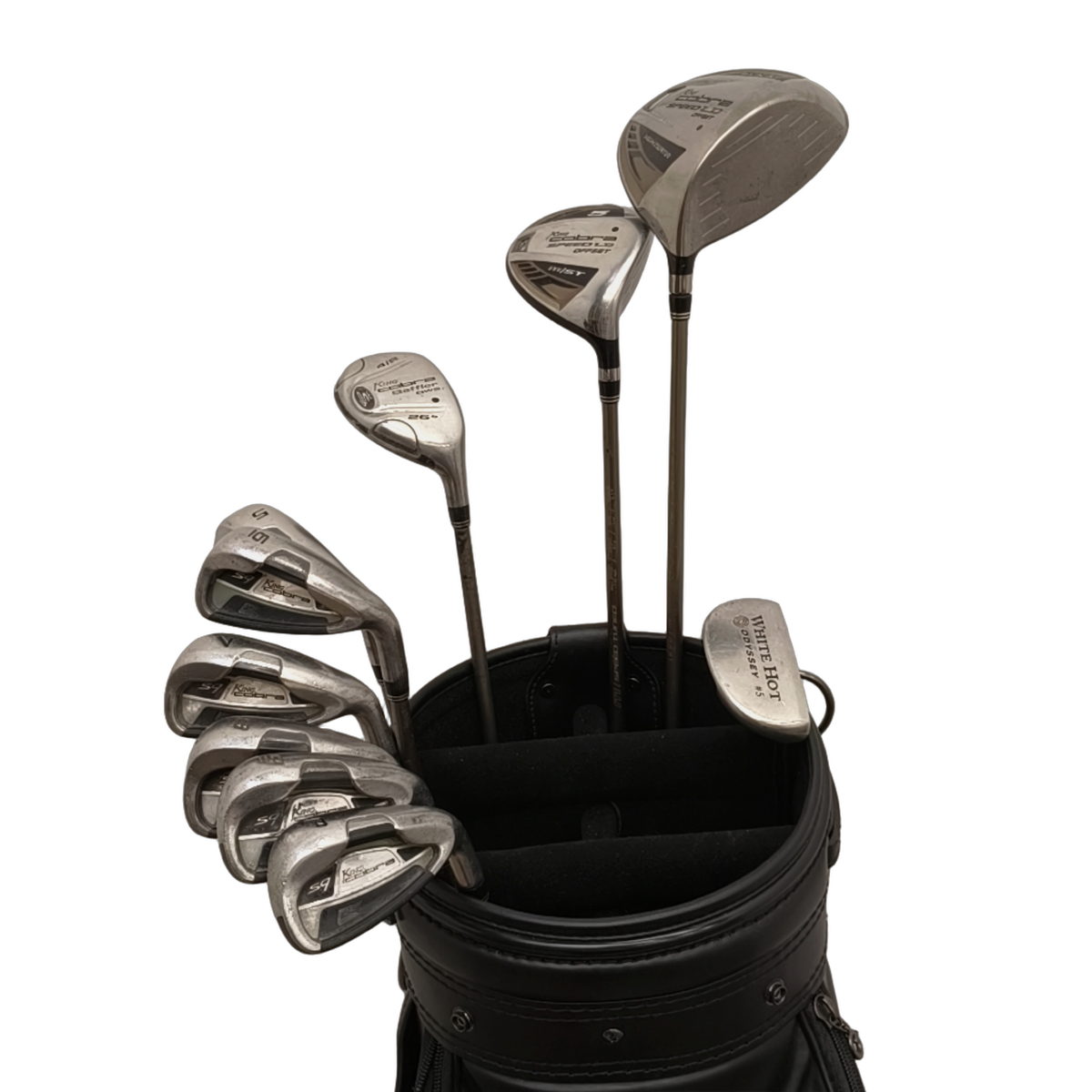 Cobra King Speed Komplet Sæt Uden Bag / 5-PW / Flex A-flex / Grafit [model:birefnet-general] [bg:handrolled]