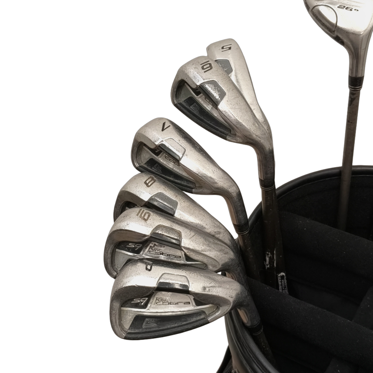 Cobra King Speed Komplet Sæt Uden Bag / 5-PW / Flex A-flex / Grafit [model:birefnet-general] [bg:handrolled]