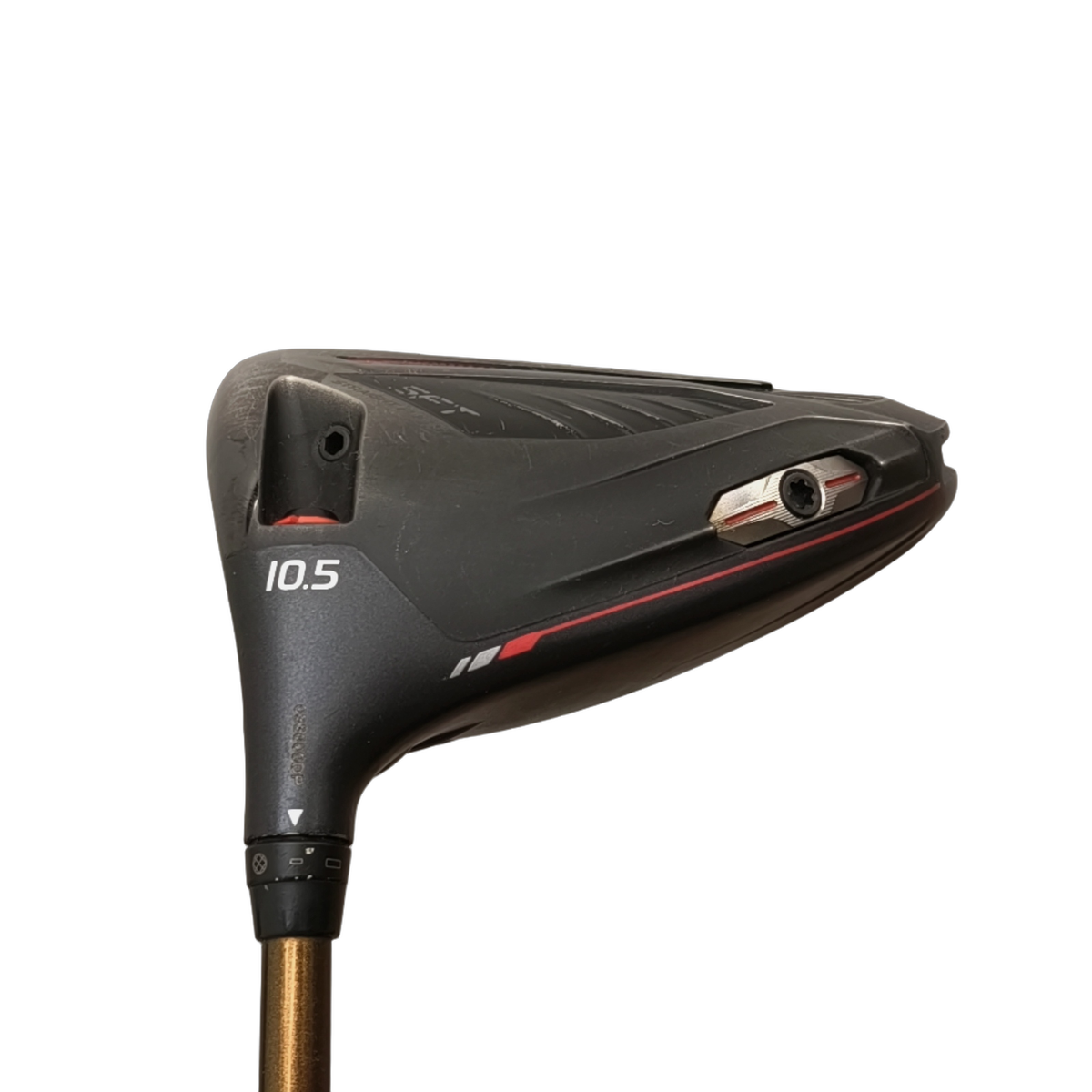 Left PING G410 SFT Driver / Flex Stiff / Loft 10.5 [model:birefnet-general] [bg:handrolled]