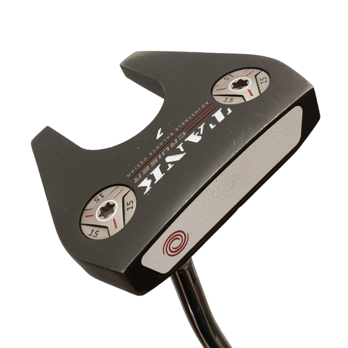 Odyssey Tank 7v Putter / 35" [model:birefnet-general] [bg:handrolled]