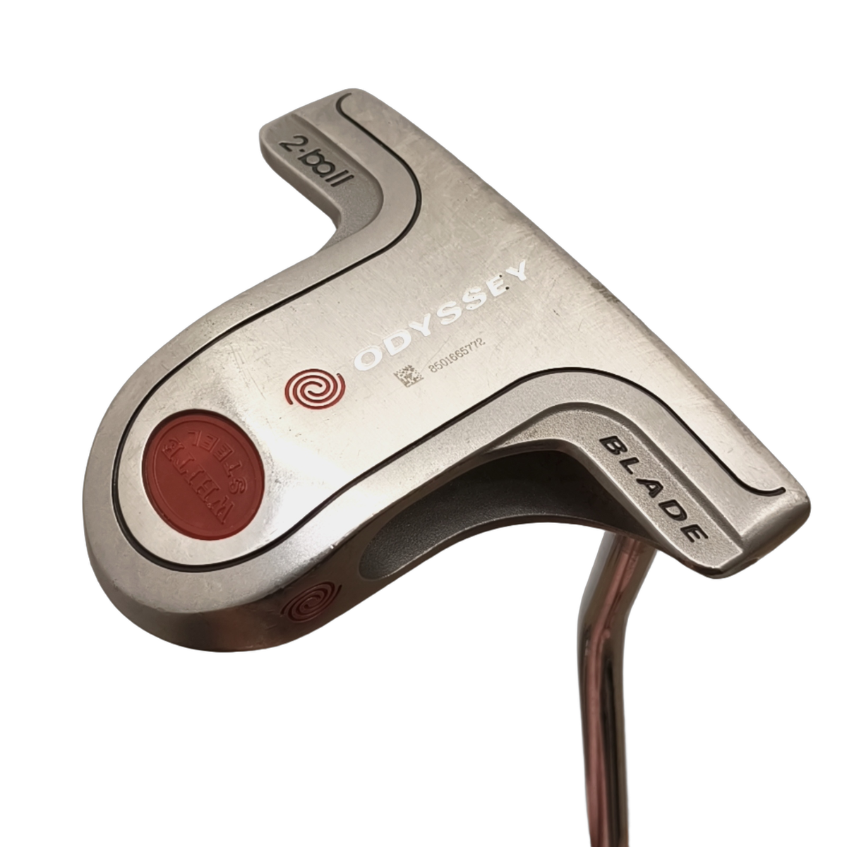 Odyssey 2-Ball Blade Putter / 33" [model:birefnet-general] [bg:handrolled]