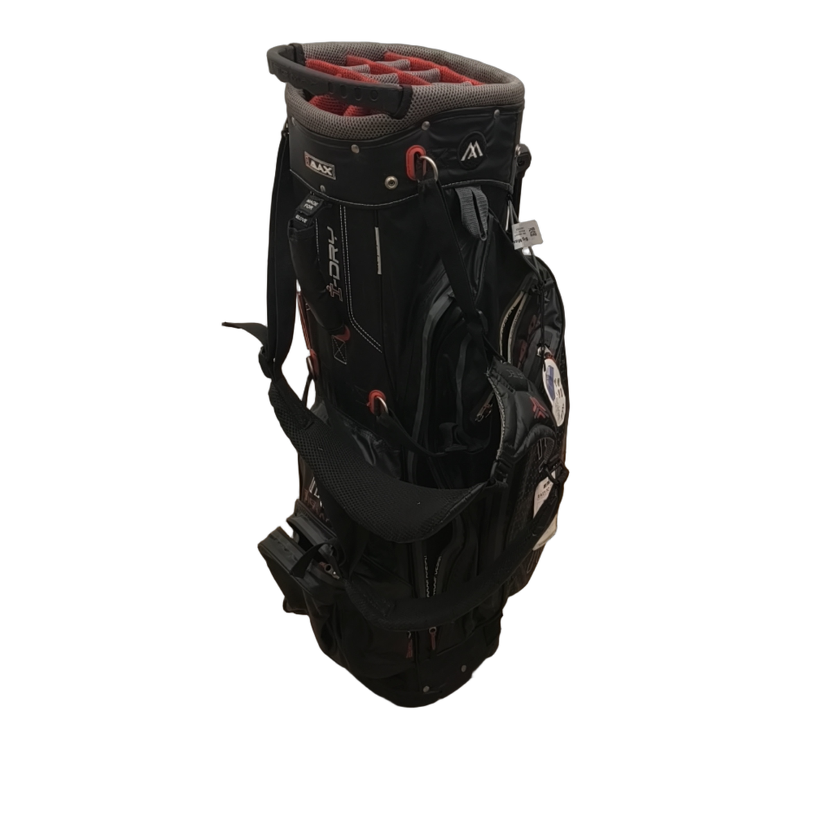 Big Max I-Dry Golf Bag / 14-Rum / Sort [model:birefnet-general] [bg:handrolled]