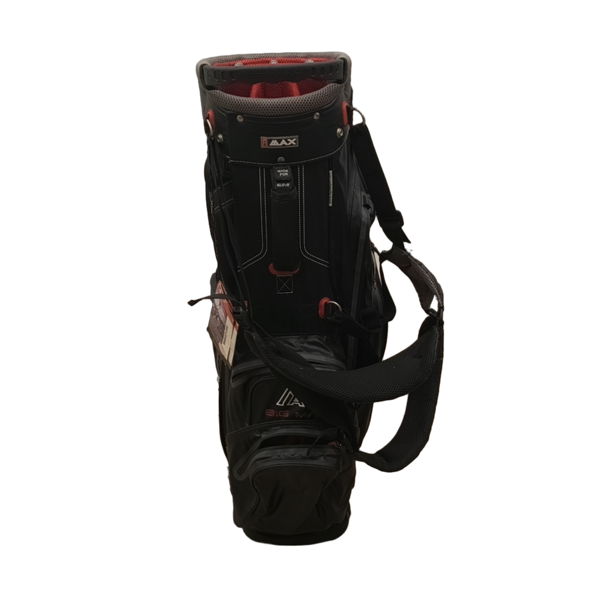 Big Max I-Dry Golf Bag / 14-Rum / Sort [model:birefnet-general] [bg:handrolled]