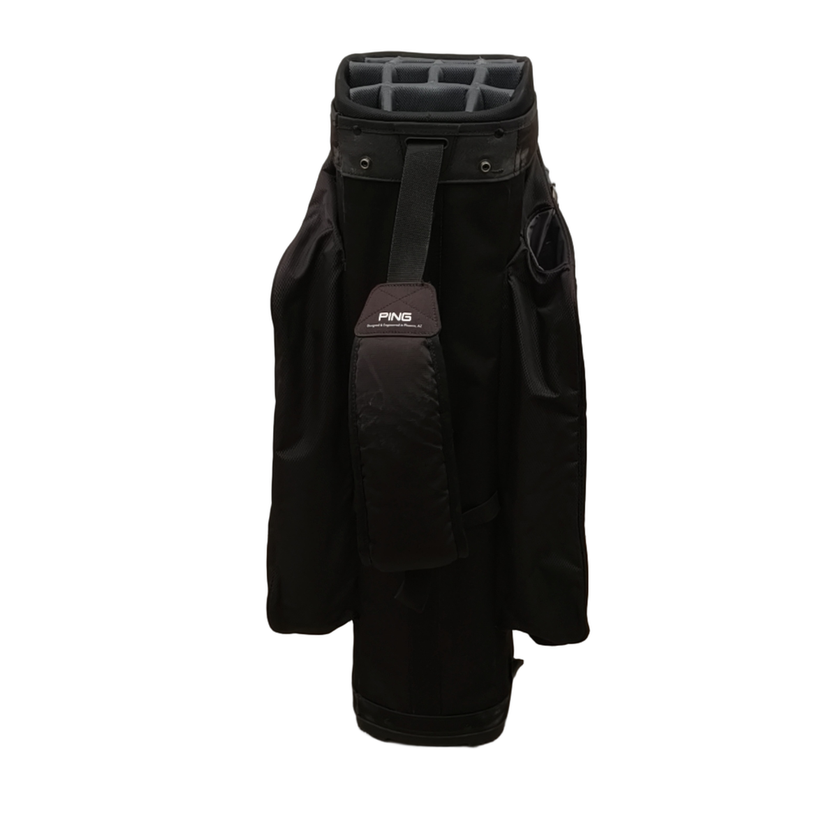 PING Traverse Golf Bag / 14-Rum / Sort [model:birefnet-general] [bg:handrolled]