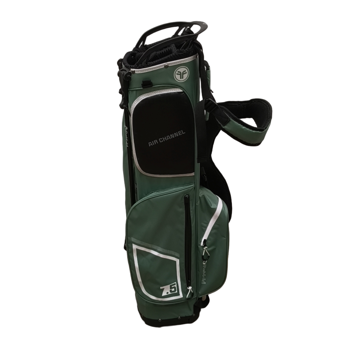 Fastfold Orbiter Golf Bag / 4-Rum / Grøn [model:birefnet-general] [bg:handrolled]
