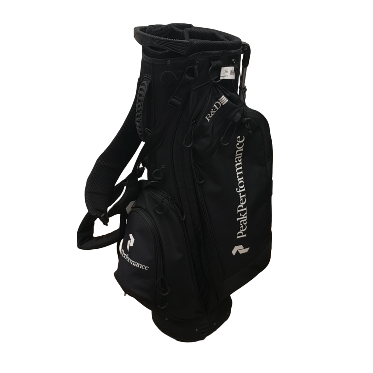 Peak Performance R&D Golf Bag / 6-Rum / Sort [model:birefnet-general] [bg:handrolled]