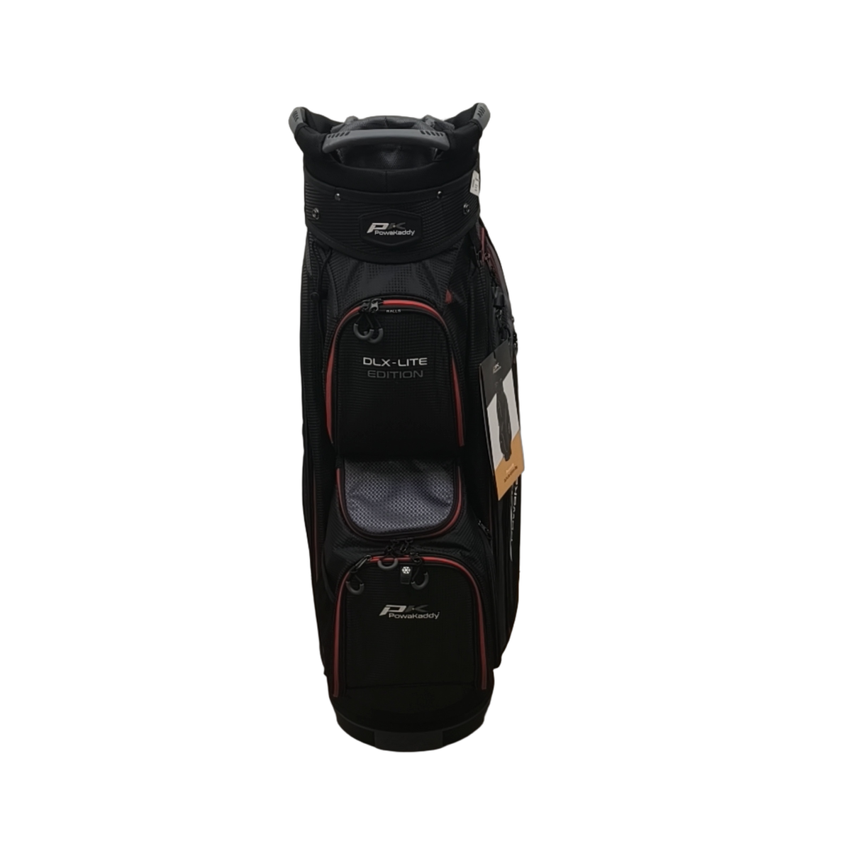Powakaddy DLX-Lite Golf Bag / 14-Rum / Sort [model:birefnet-general] [bg:handrolled]