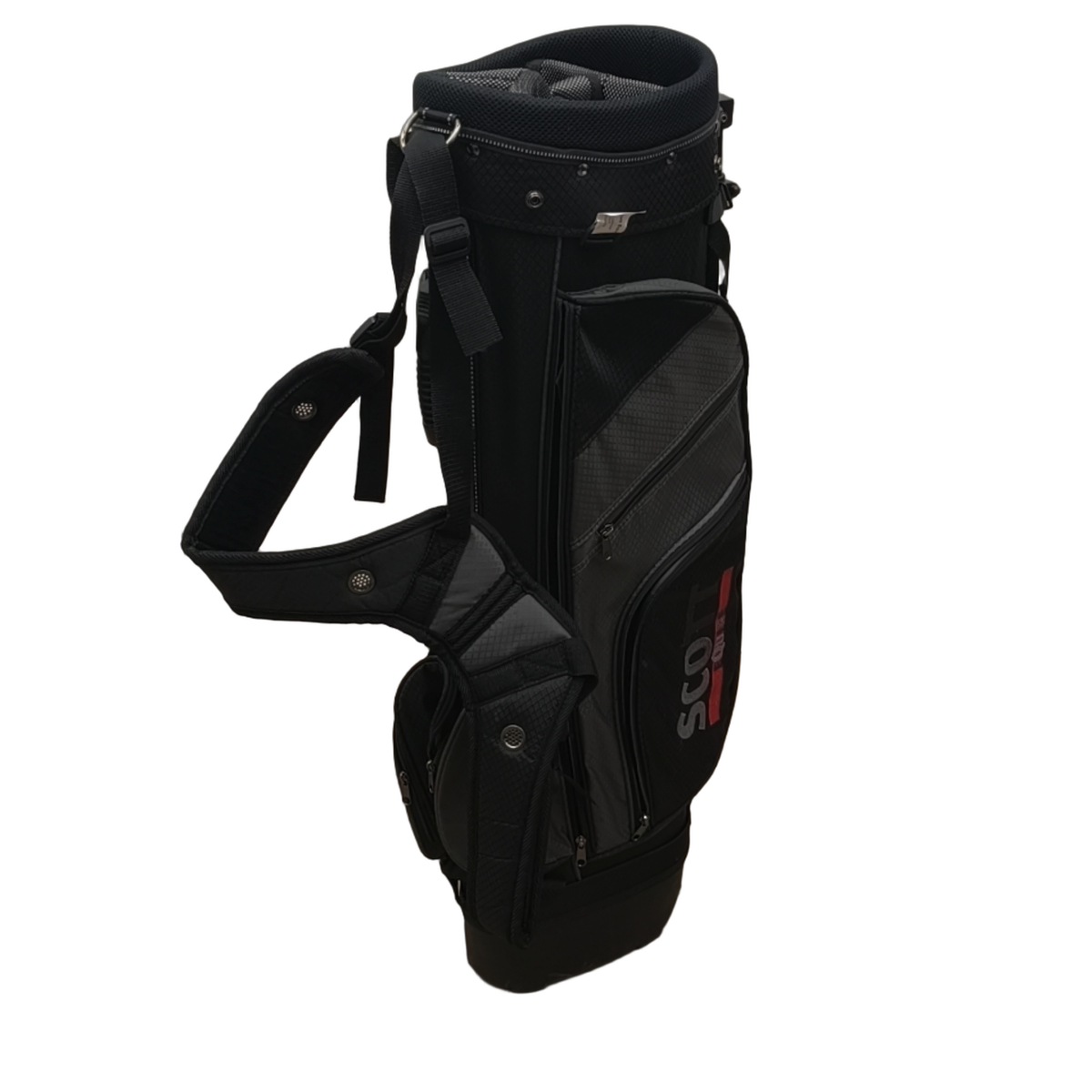 Scott Equipe  Golf Bag / 6-Rum / Sort [model:birefnet-general] [bg:handrolled]