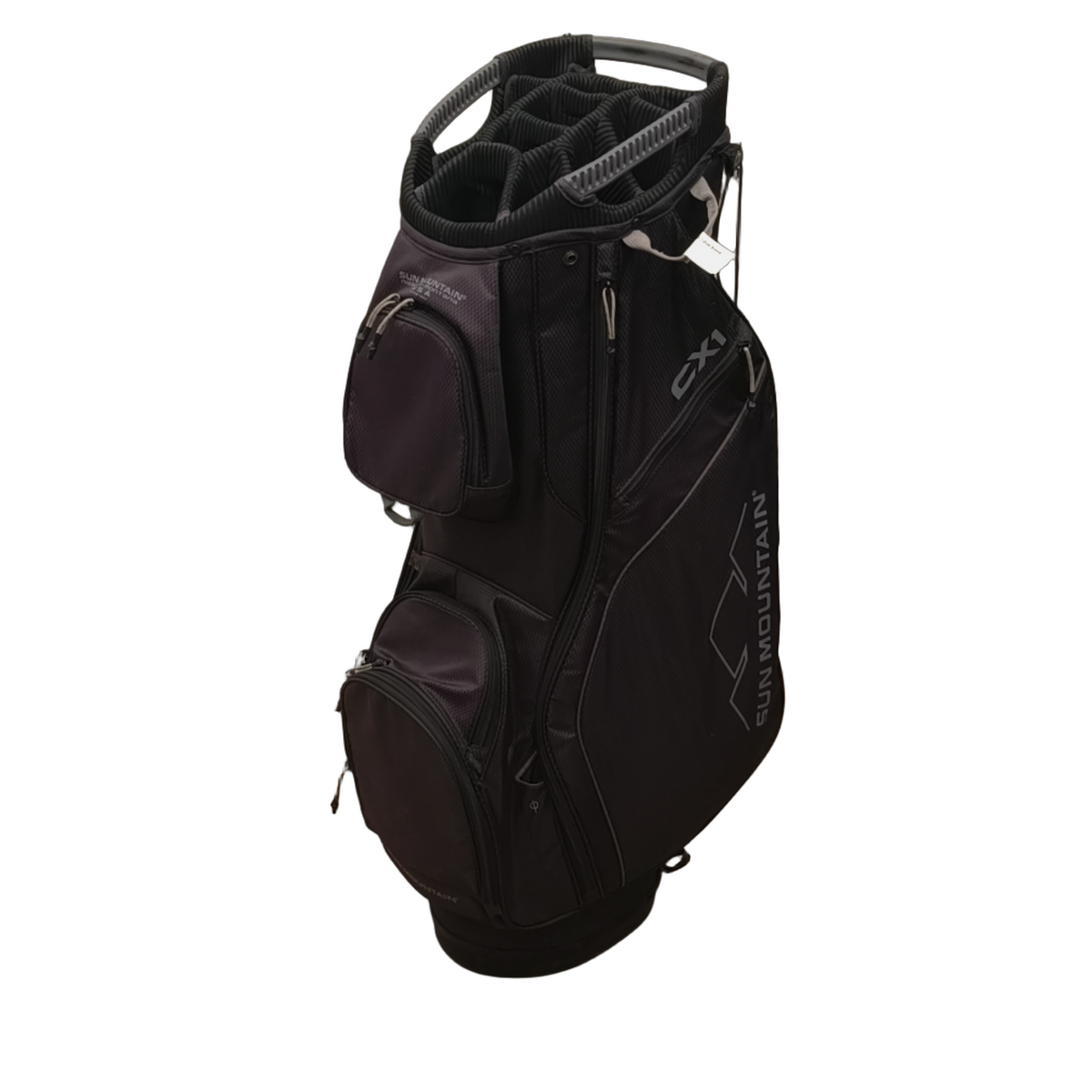 Sun Mountain CX1 Golf Bag / 14-Rum / Sort [model:birefnet-general] [bg:handrolled]