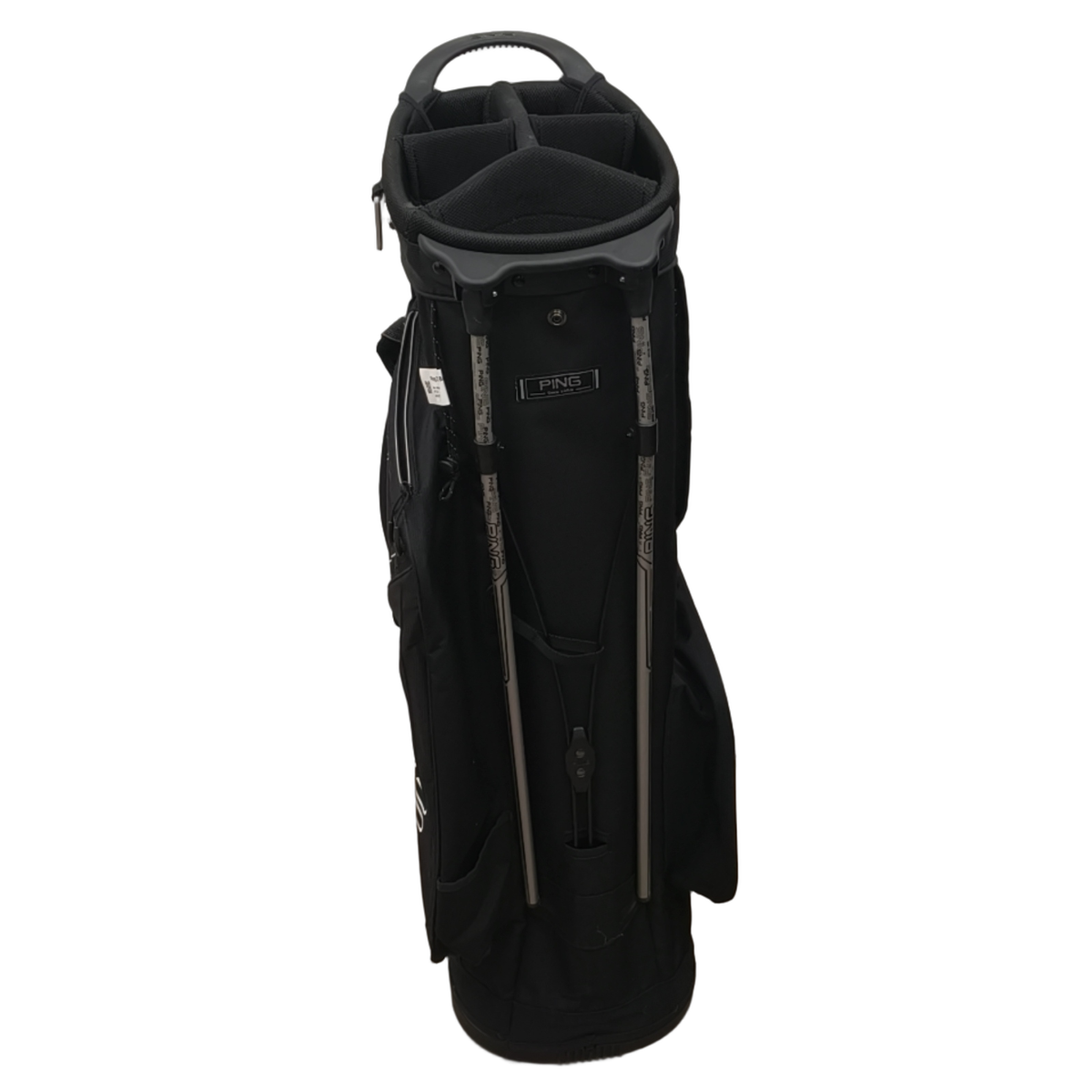 PING E2 Golf Bag / 5-Rum / Sort [model:birefnet-general] [bg:handrolled]