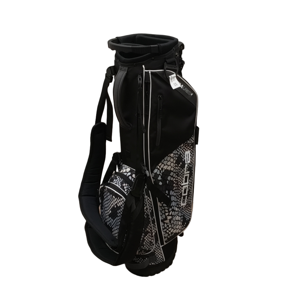 Cobra Ultralight 2 Golf Bag / 3-Rum / Sort [model:birefnet-general] [bg:handrolled]