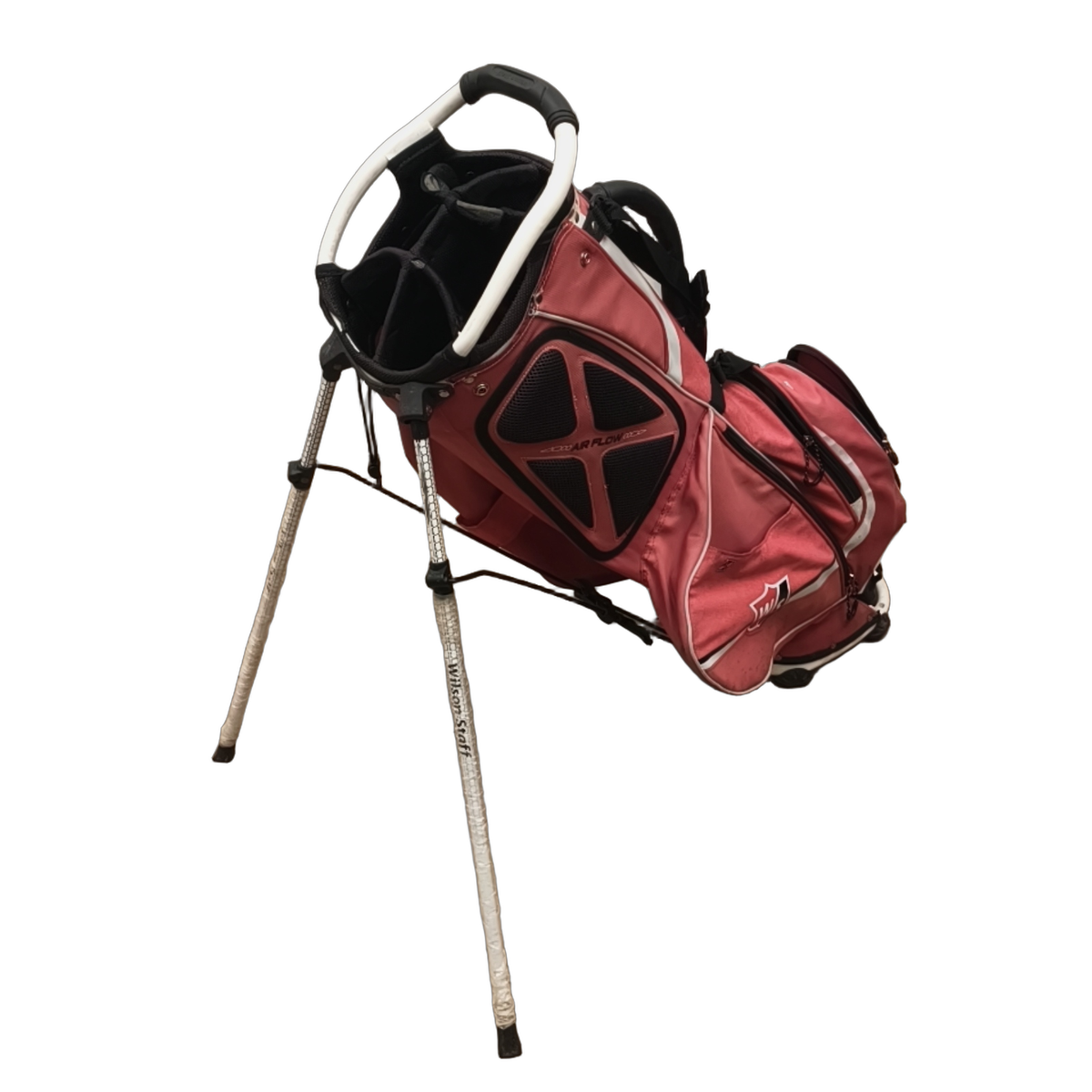 Wilson Staff Nexus Golf Bag / 6-Rum / Rød [model:birefnet-general] [bg:handrolled]