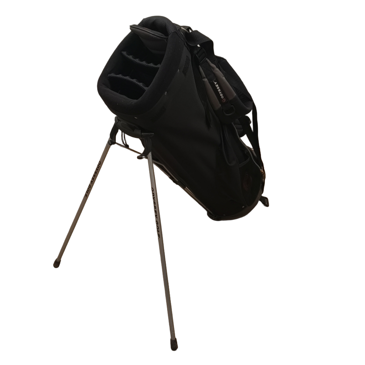 Odyssey White Hot Golf Bag / 4-Rum / Sort [model:birefnet-general] [bg:handrolled]