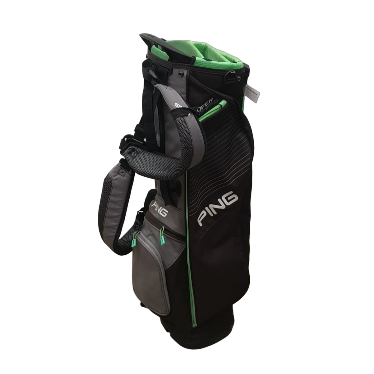 PING Hoofer Prodi G Junior Golf Bag / 4-Way Divider / Black [model:birefnet-general] [bg:handrolled]