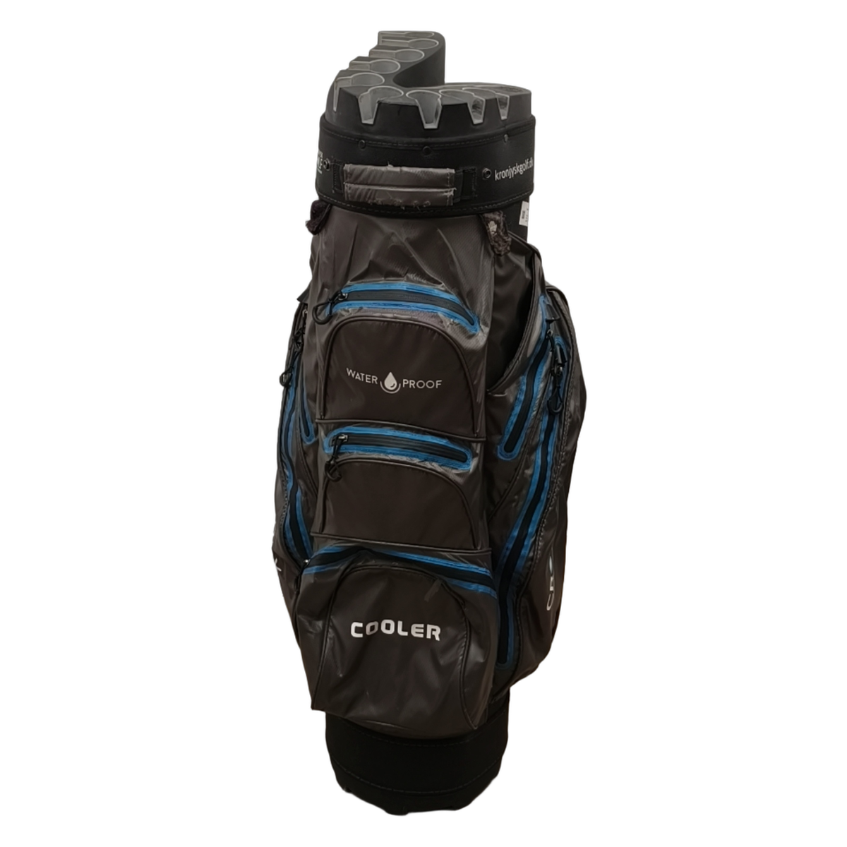 Crown Caddy Golf Bag / 14-way / Grey [model:birefnet-general] [bg:handrolled]
