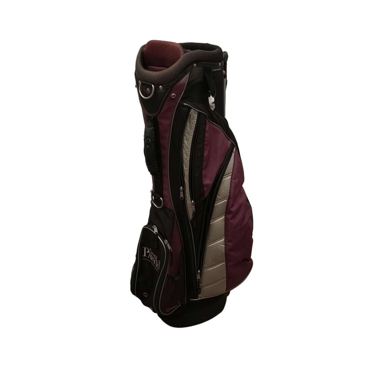 Greg Parker Golf Bag / 6-Compartment / Purple [model:birefnet-general] [bg:handrolled]