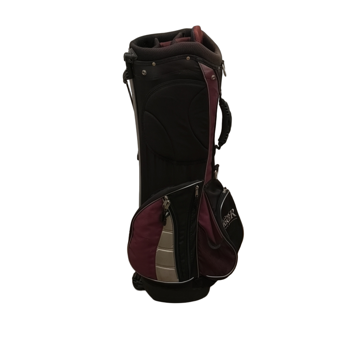 Greg Parker Golf Bag / 6-Compartment / Purple [model:birefnet-general] [bg:handrolled]
