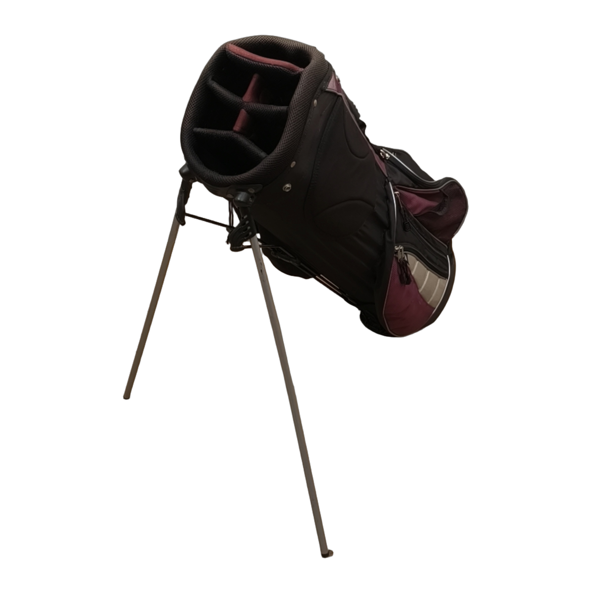 Greg Parker Golf Bag / 6-Compartment / Purple [model:birefnet-general] [bg:handrolled]