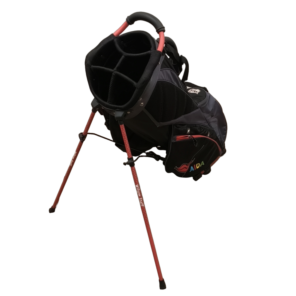Wilson Staff Nexus Golf Bag / 5-Divider / Black [model:birefnet-general] [bg:handrolled]