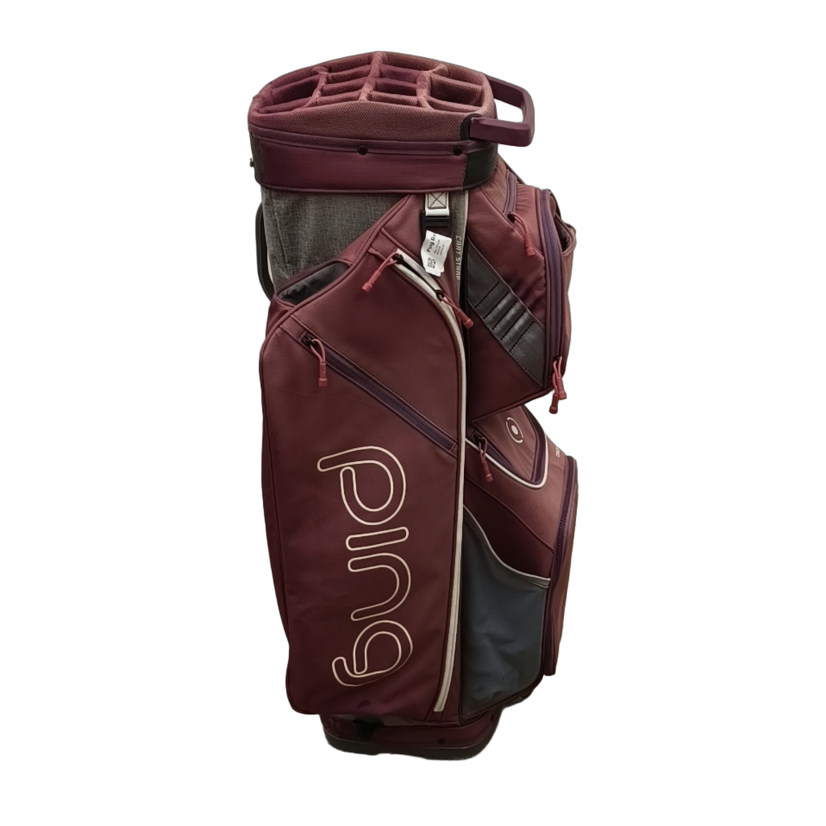 PING Traverse Golf Bag / 14-Rum / Lyserød [model:birefnet-general] [bg:handrolled]