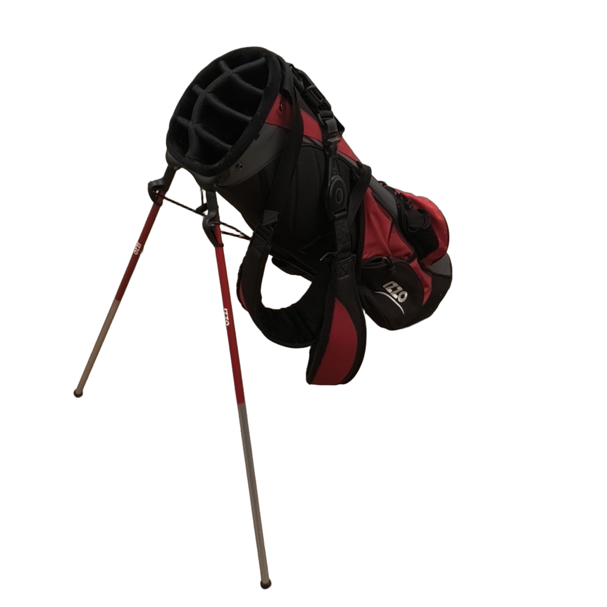 Izzo  Golfbag / 8-Way / Rot [model:birefnet-general] [bg:handrolled]