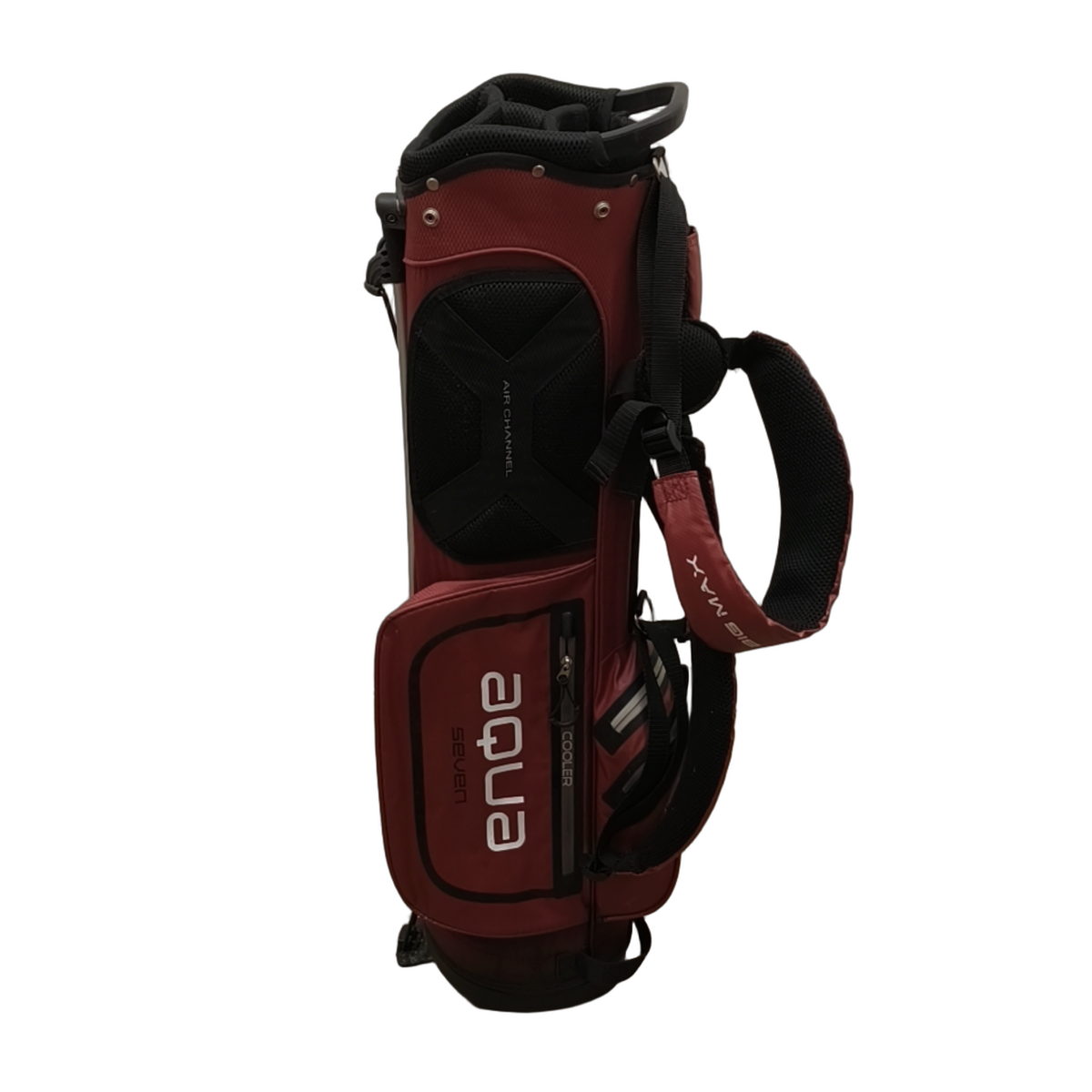 Big Max Aqua Golf Bag / 4-Compartment / Red [model:birefnet-general] [bg:handrolled]
