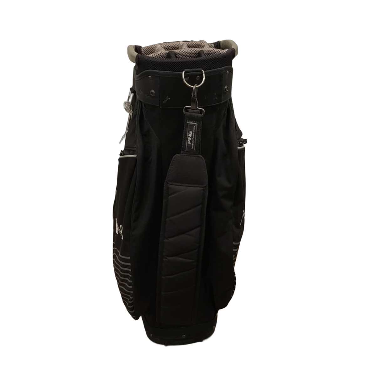 PING Pioneer Golf Bag / 14-Rum / Sort [model:birefnet-general] [bg:handrolled]