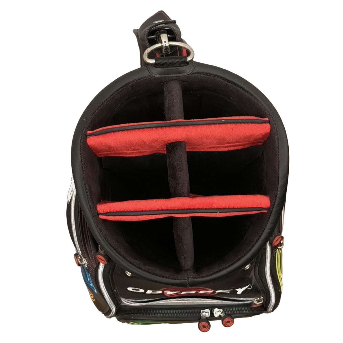 Odyssey Limited Edition Golf Bag / 6-compartment / Black [model:birefnet-general] [bg:handrolled]