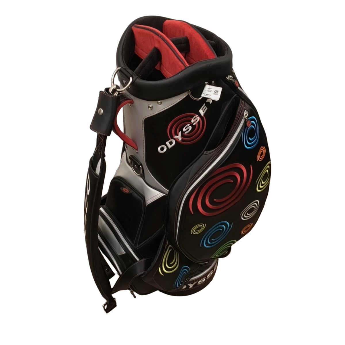 Odyssey Limited Edition Golf Bag / 6-compartment / Black [model:birefnet-general] [bg:handrolled]