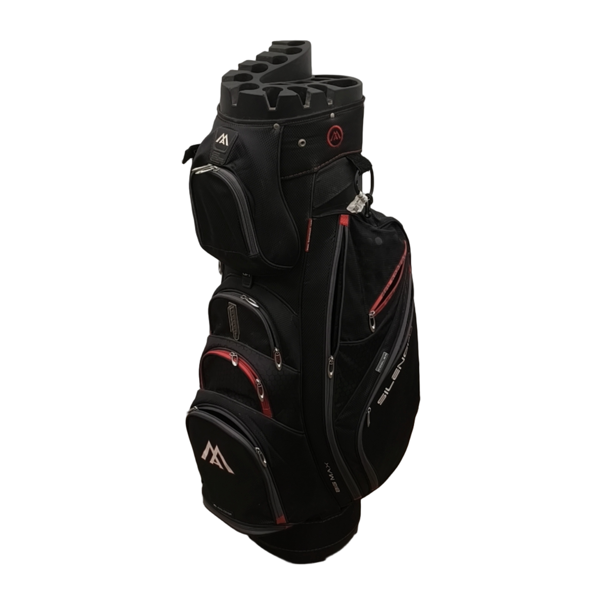 Big Max Silencio Golf Bag / 15-Rum / Sort [model:birefnet-general] [bg:handrolled]