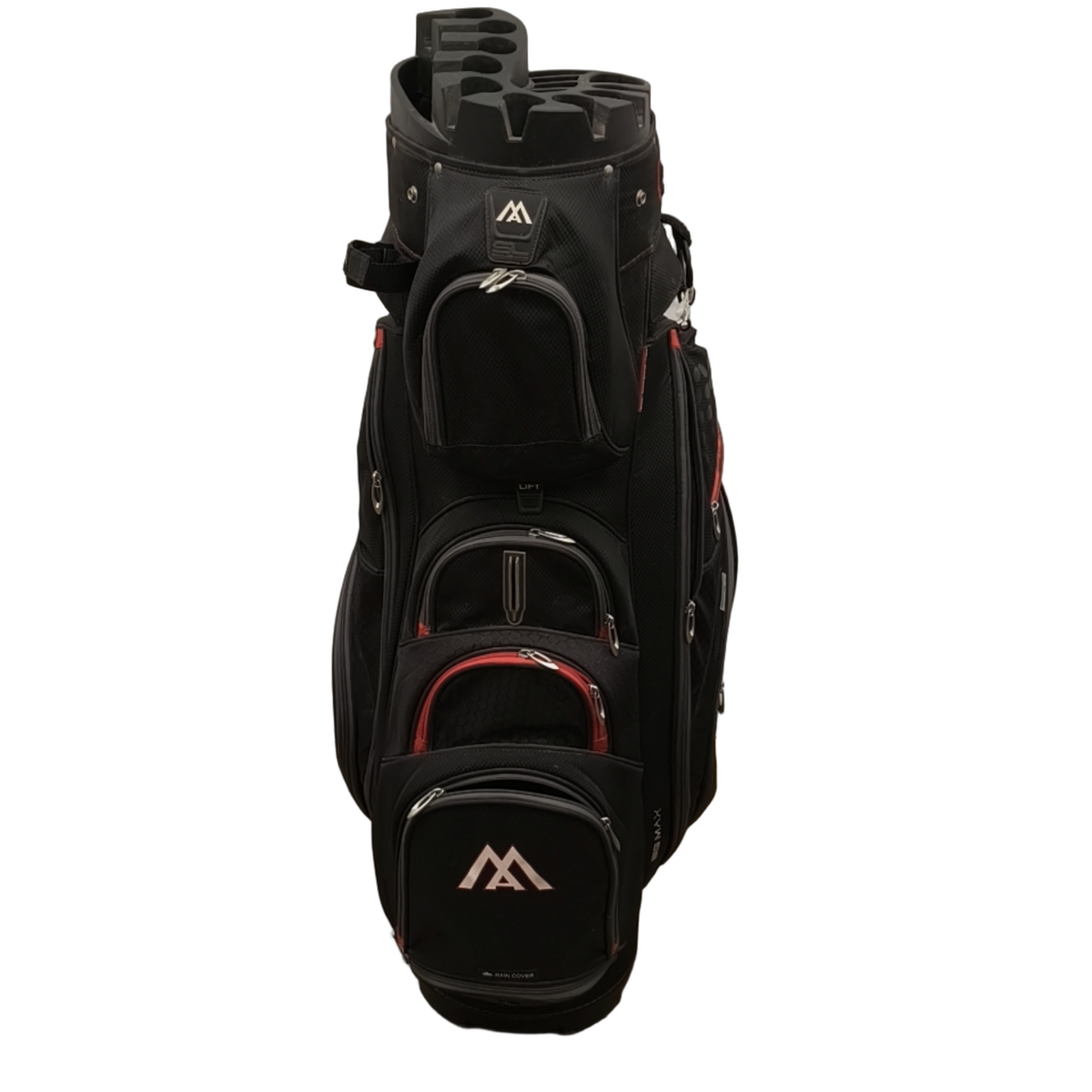 Big Max Silencio Golf Bag / 15-Rum / Sort [model:birefnet-general] [bg:handrolled]