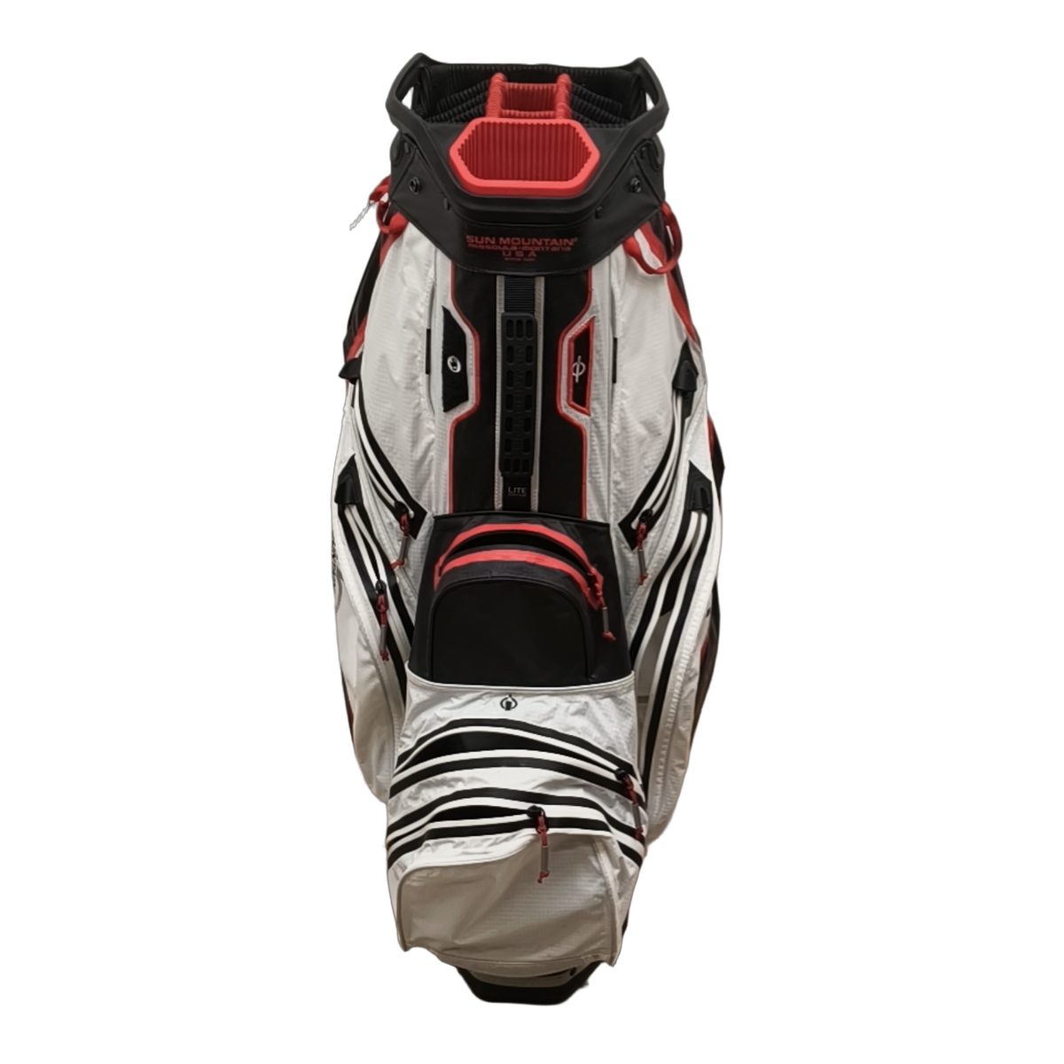 Sun Mountain H2NO Golf Bag / 14-Rum / Hvid [model:birefnet-general] [bg:handrolled]