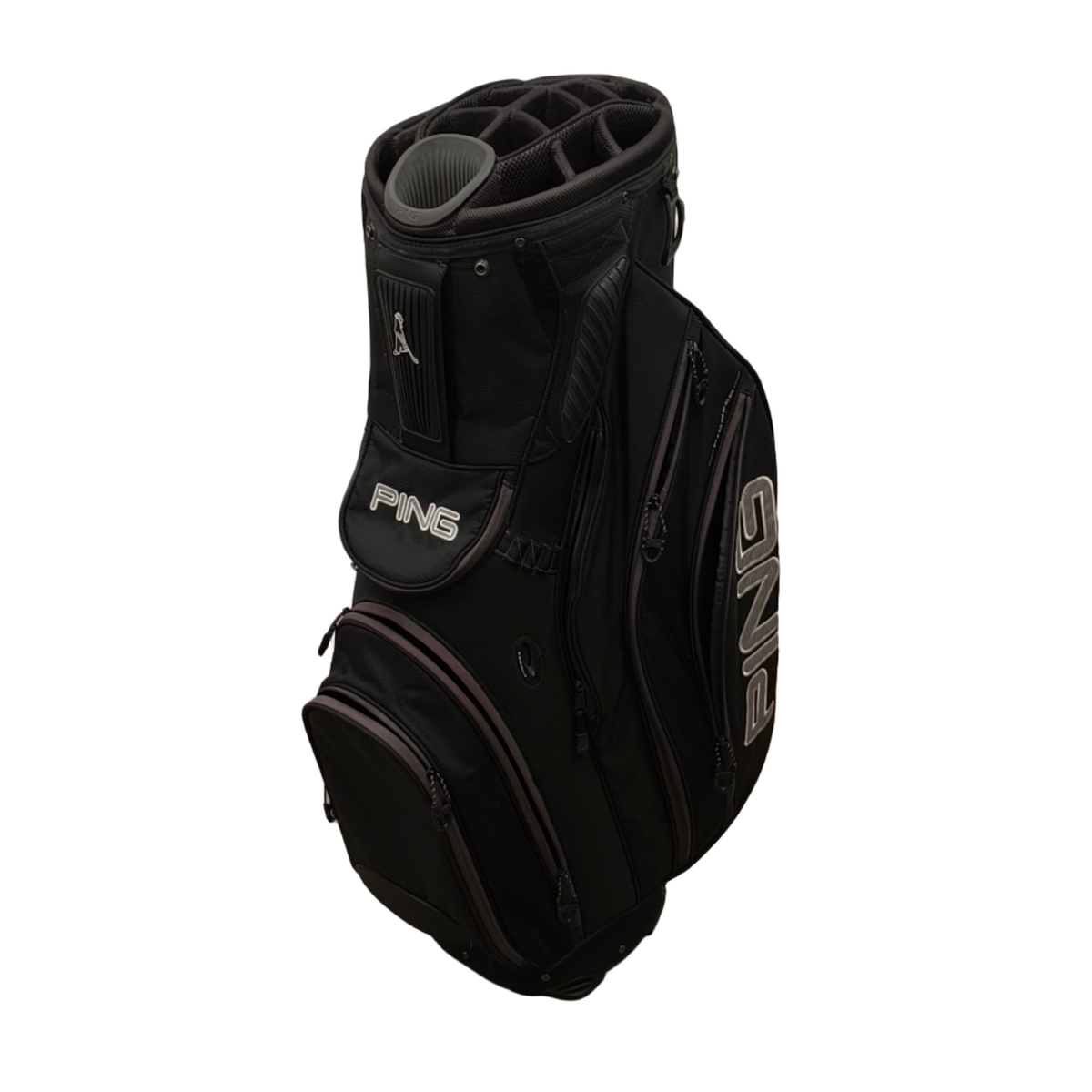 PING Pioneer Golf Bag / 14-Rum / Sort [model:birefnet-general] [bg:handrolled]