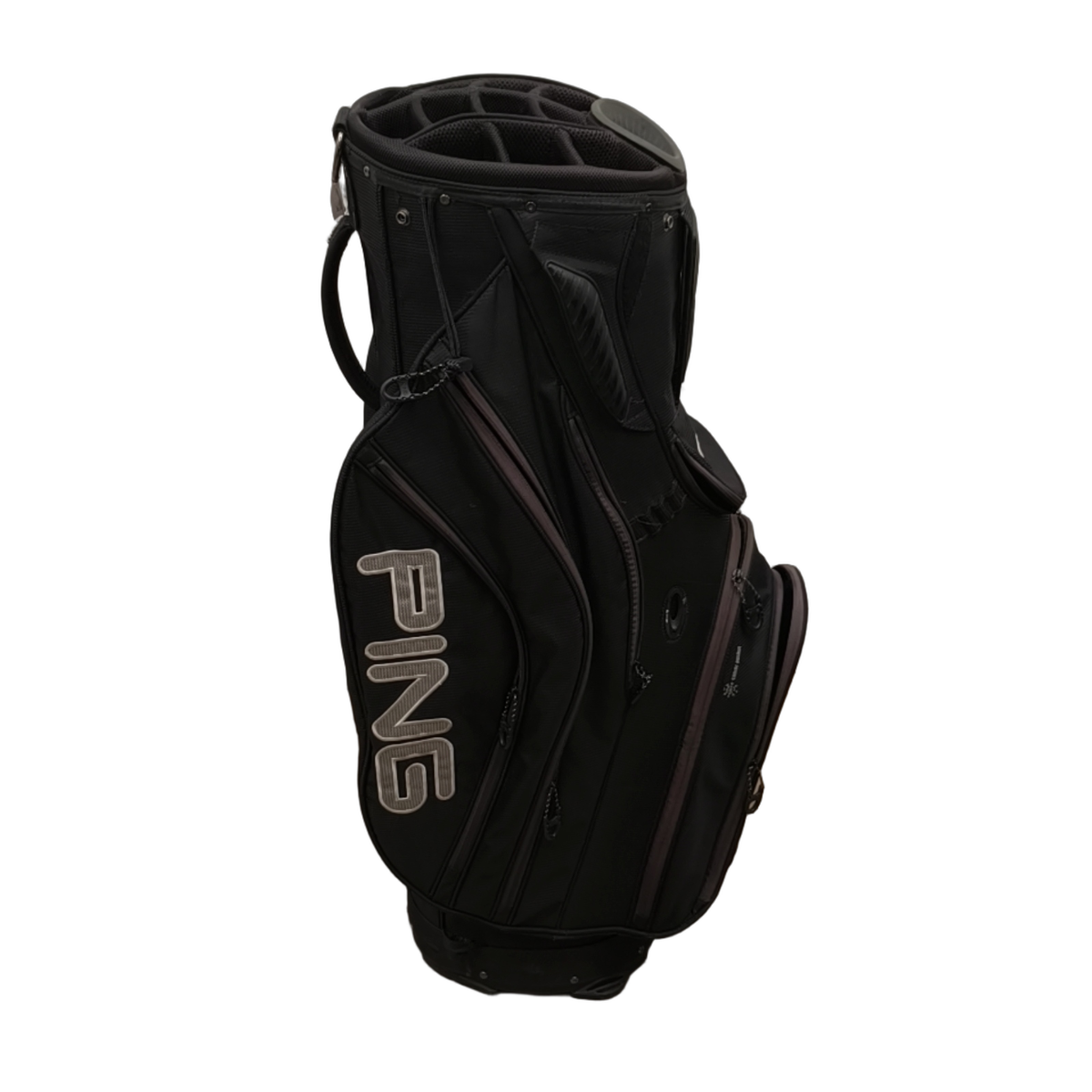 PING Pioneer Golf Bag / 14-Rum / Sort [model:birefnet-general] [bg:handrolled]