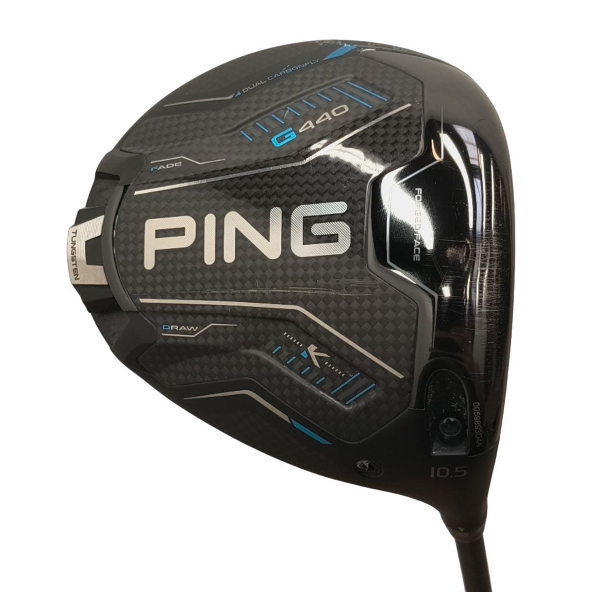 PING G440 Driver / Flex Regular / Loft 10.5 [model:birefnet-general] [bg:handrolled]