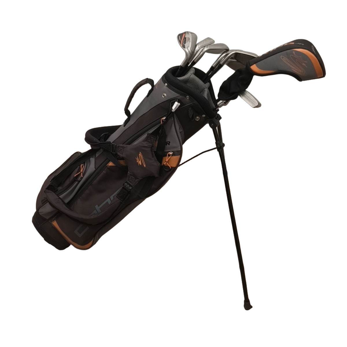 Cobra King Jr. Komplet Sæt Med Bag / 6-PW+SW / Flex Junior  / Grafit [model:birefnet-general] [bg:handrolled]