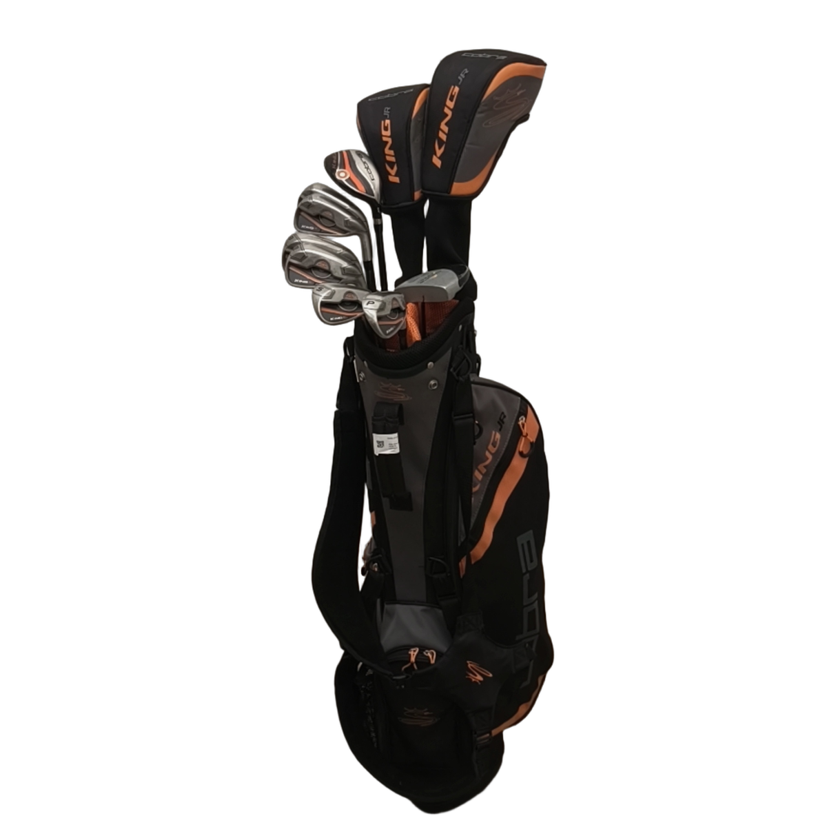 Cobra King Jr. Komplet Sæt Med Bag / 6-PW+SW / Flex Junior  / Grafit [model:birefnet-general] [bg:handrolled]
