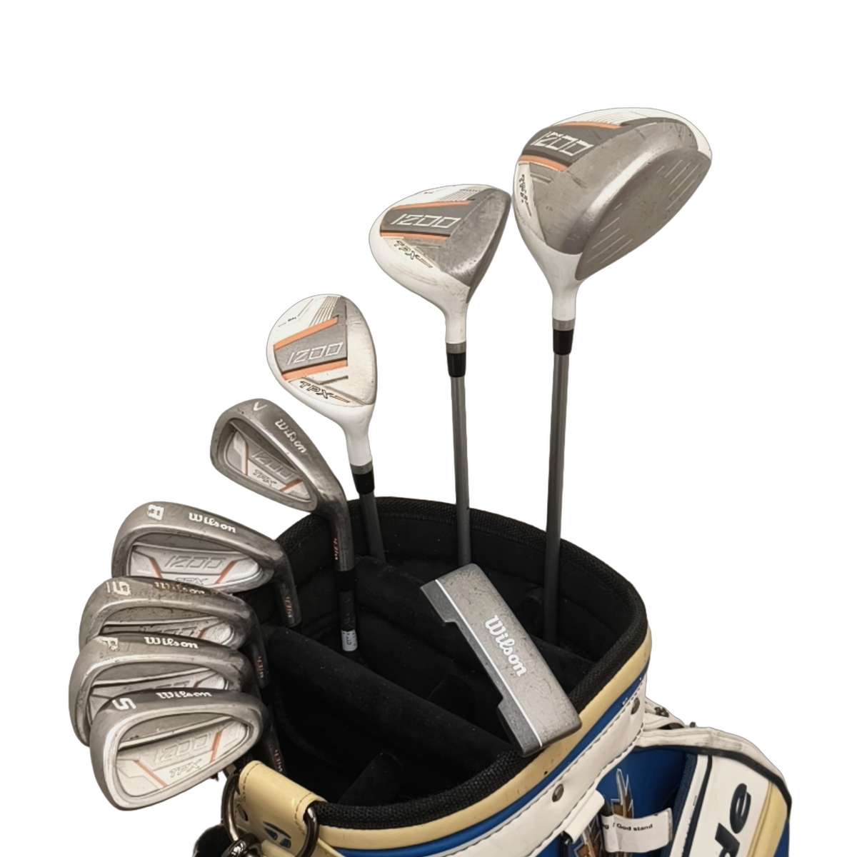 Wilson I200 TPX Komplet Sæt Uden Bag / 7-PW+SW / Flex Ladies / Grafit [model:birefnet-general] [bg:handrolled]