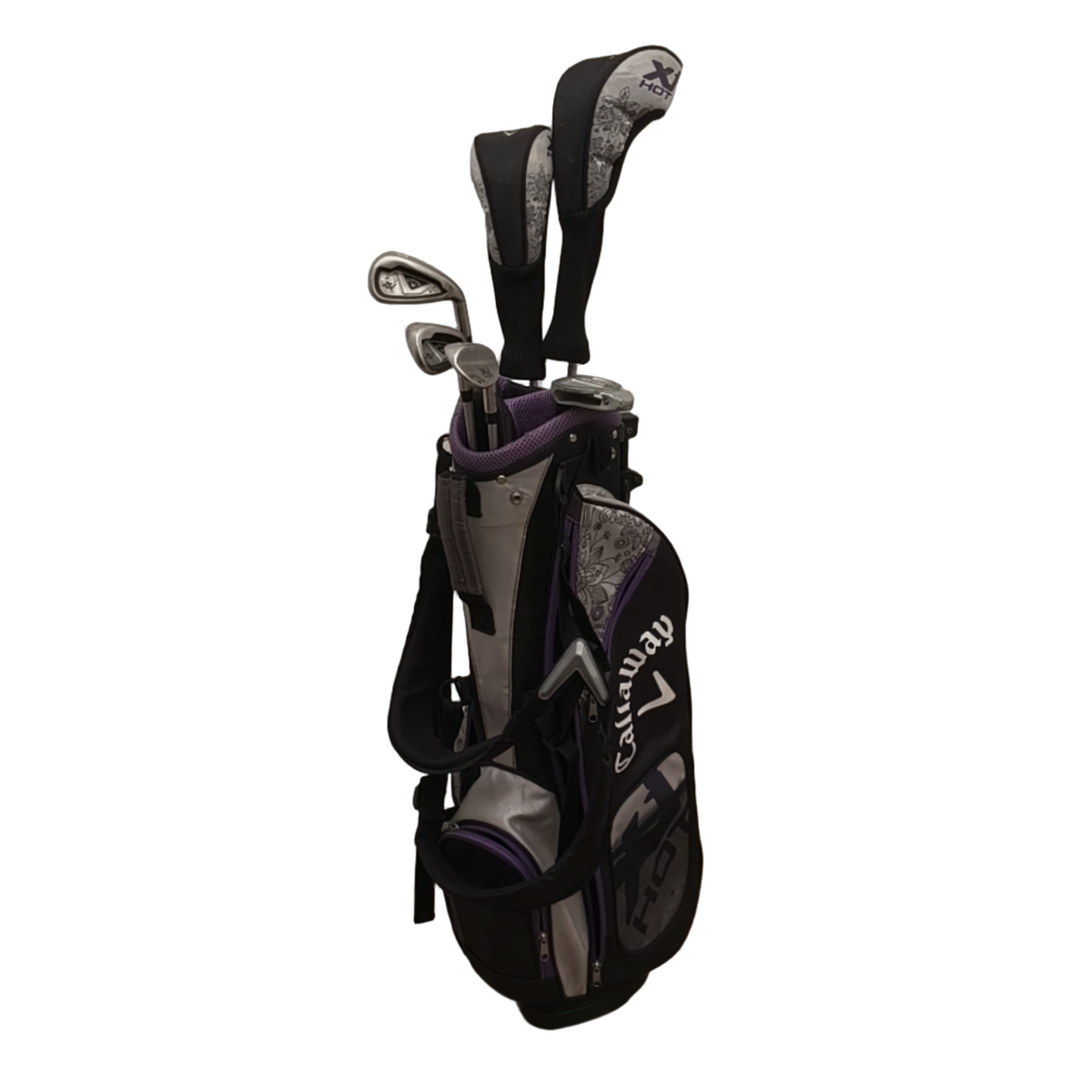 Callaway XJ Hot Komplet Sæt Med Bag / 7+9+SW / Flex Junior  / Grafit [model:birefnet-general] [bg:handrolled]