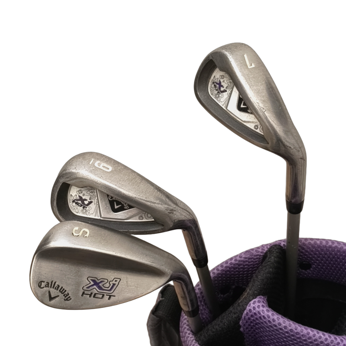 Callaway XJ Hot Komplet Sæt Med Bag / 7+9+SW / Flex Junior  / Grafit [model:birefnet-general] [bg:handrolled]