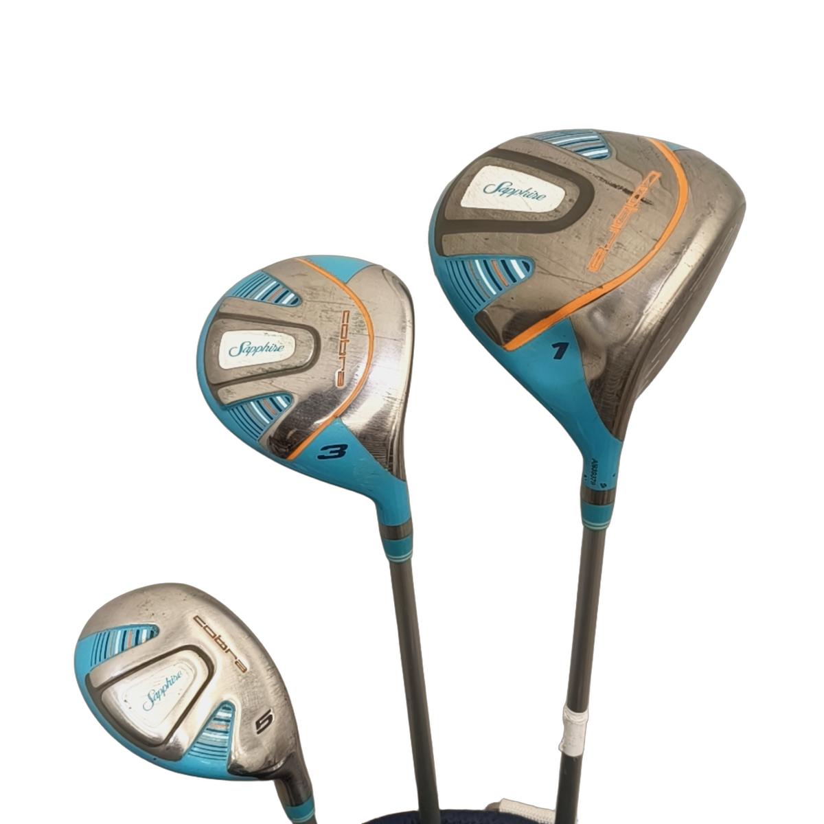 Cobra Saphiri Komplet Sæt Med Bag / 7+9+PW+SW / Flex Ladies / Grafit [model:birefnet-general] [bg:handrolled]