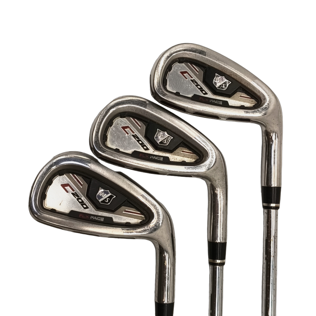 Wilson Staff C200 Jernsæt / 6-PW / Flex Regular / Stål [model:birefnet-general] [bg:handrolled]