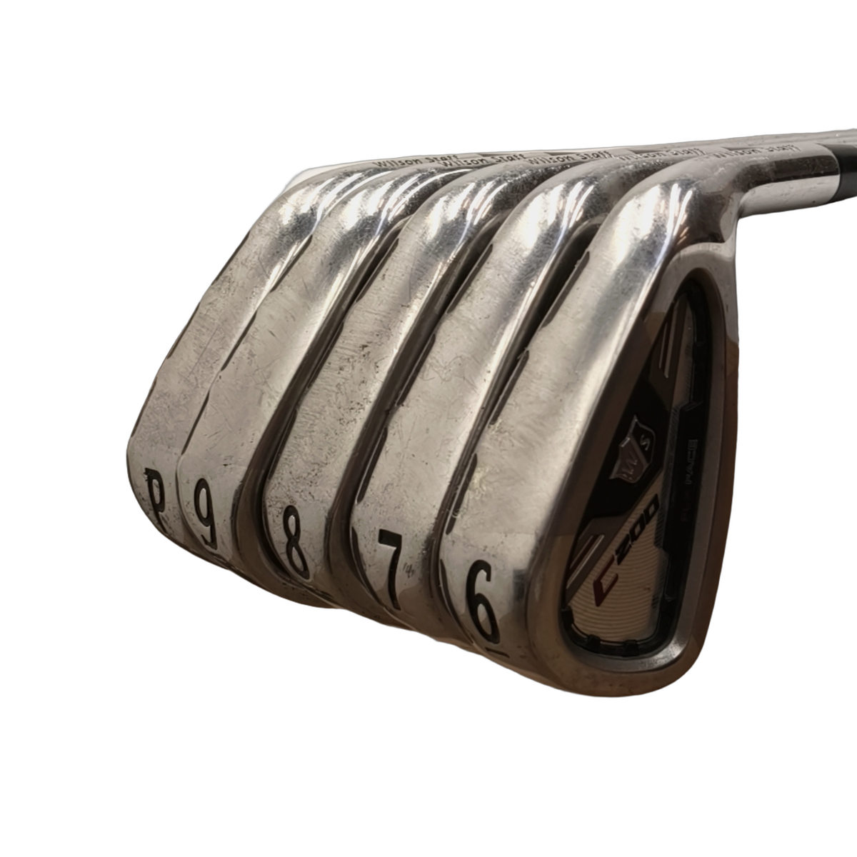 Wilson Staff C200 Jernsæt / 6-PW / Flex Regular / Stål [model:birefnet-general] [bg:handrolled]