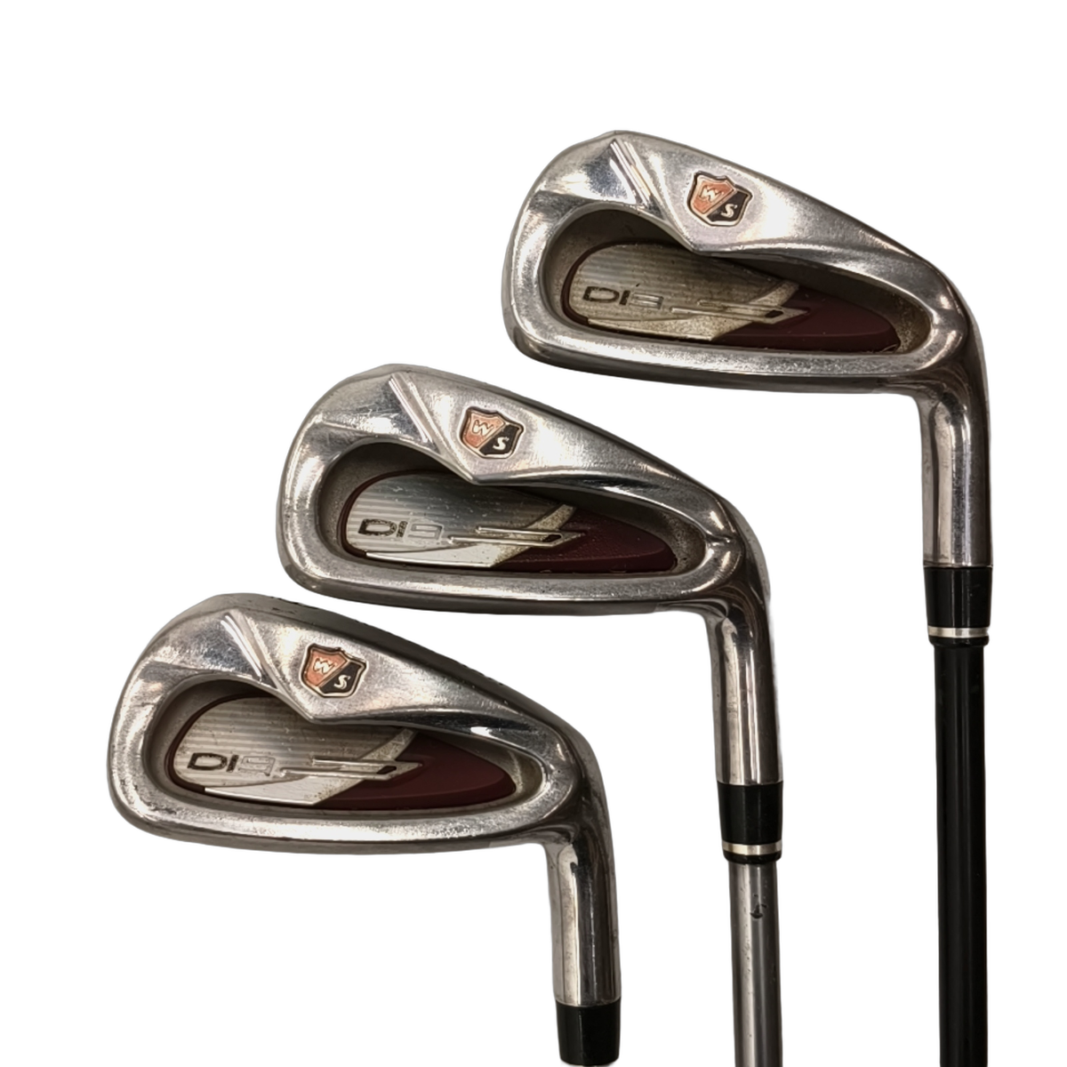 Wilson DI9 Jernsæt / 5-PW/ Flex Regular / Grafit [model:birefnet-general] [bg:handrolled]