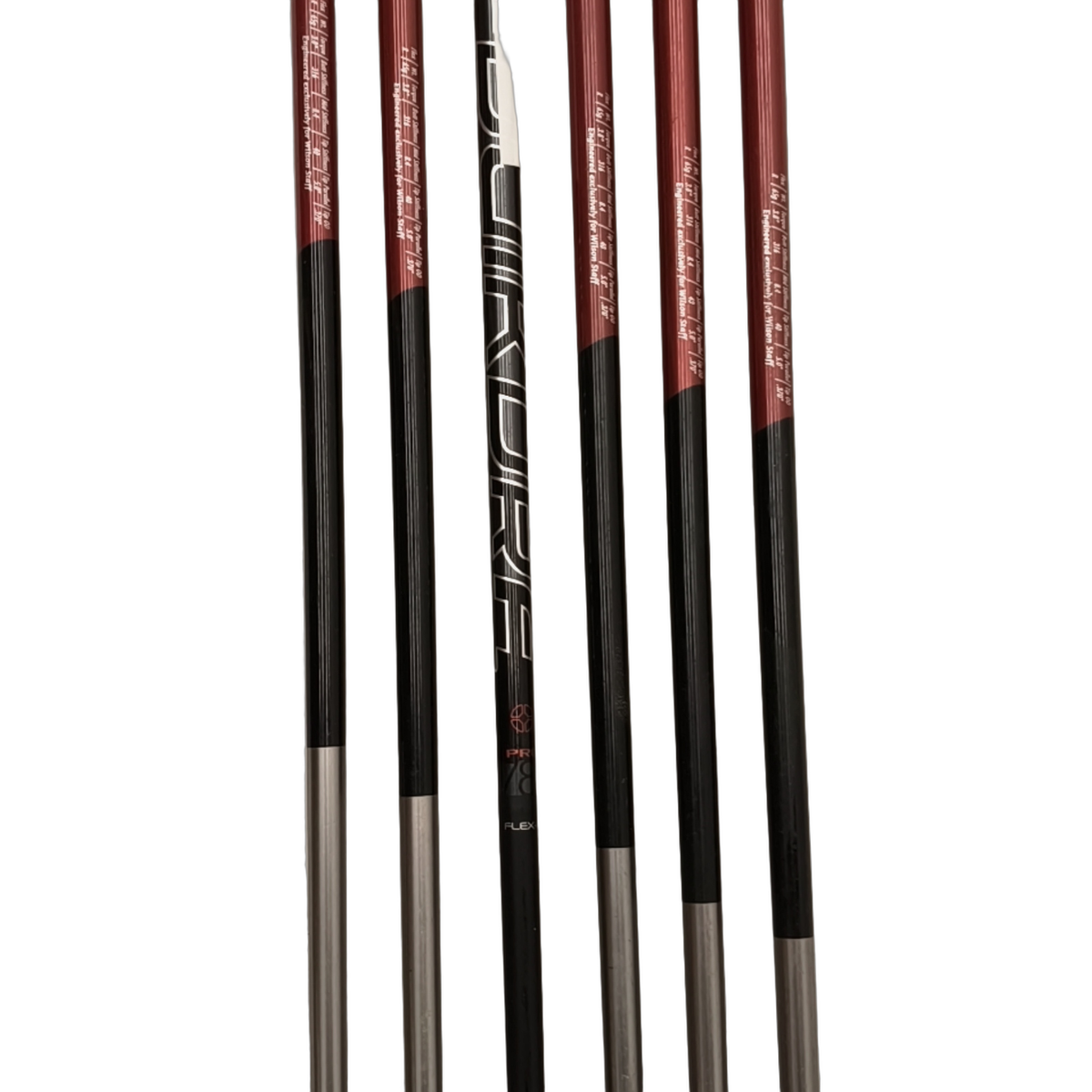Wilson DI9 Jernsæt / 5-PW/ Flex Regular / Grafit [model:birefnet-general] [bg:handrolled]
