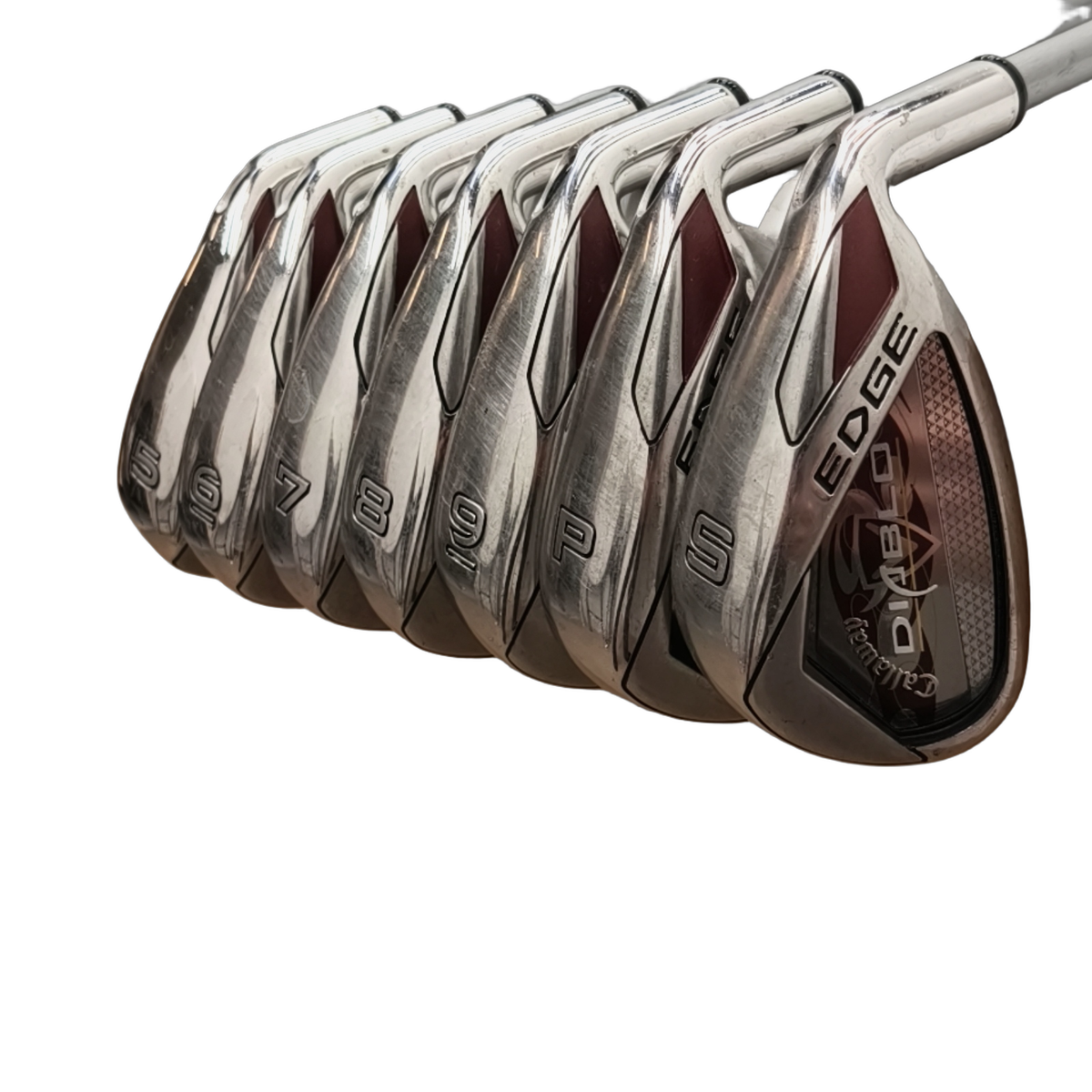 Callaway Diablo Edge Jernsæt / 5-PW+SW / Flex Ladies / Grafit [model:birefnet-general] [bg:handrolled]