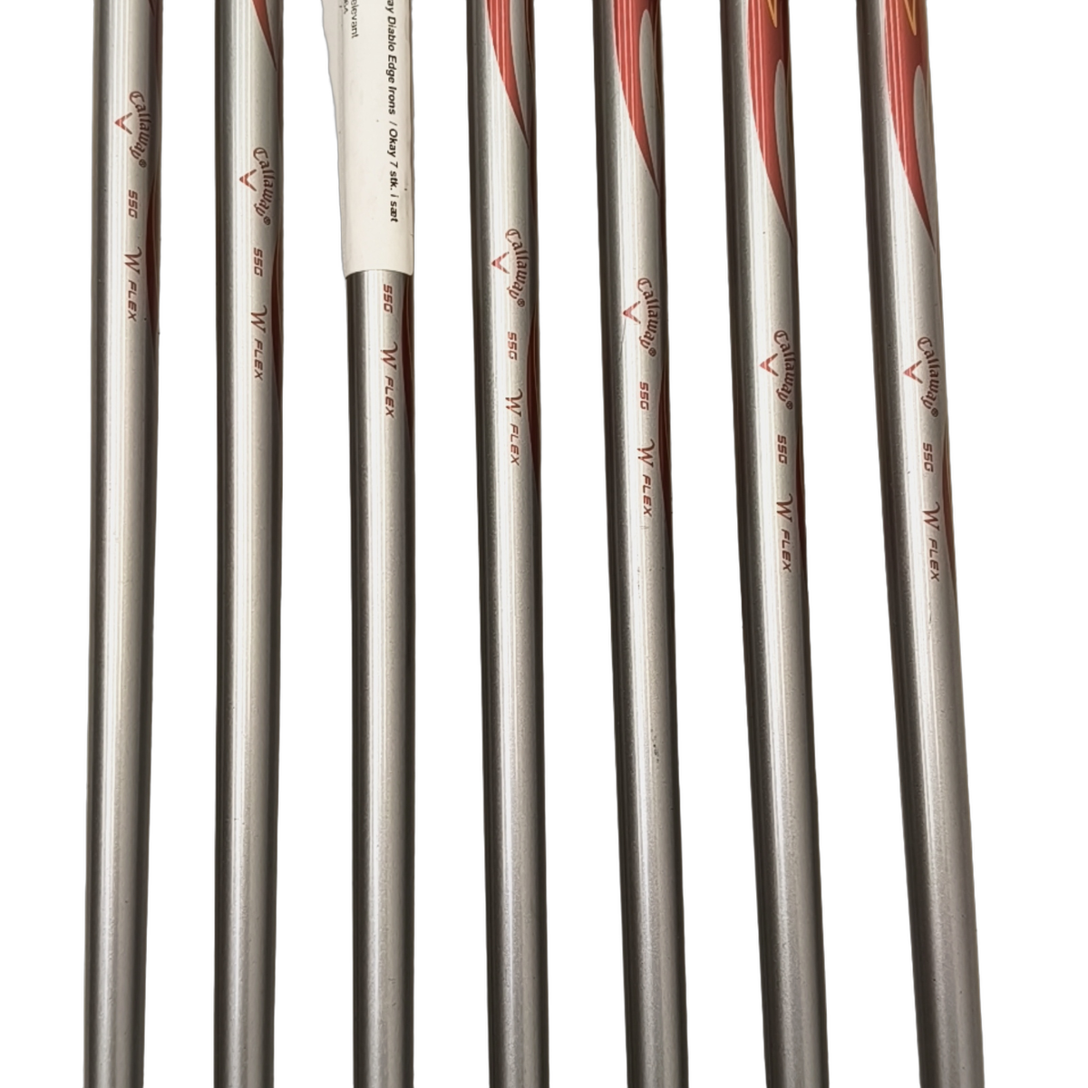 Callaway Diablo Edge Jernsæt / 5-PW+SW / Flex Ladies / Grafit [model:birefnet-general] [bg:handrolled]
