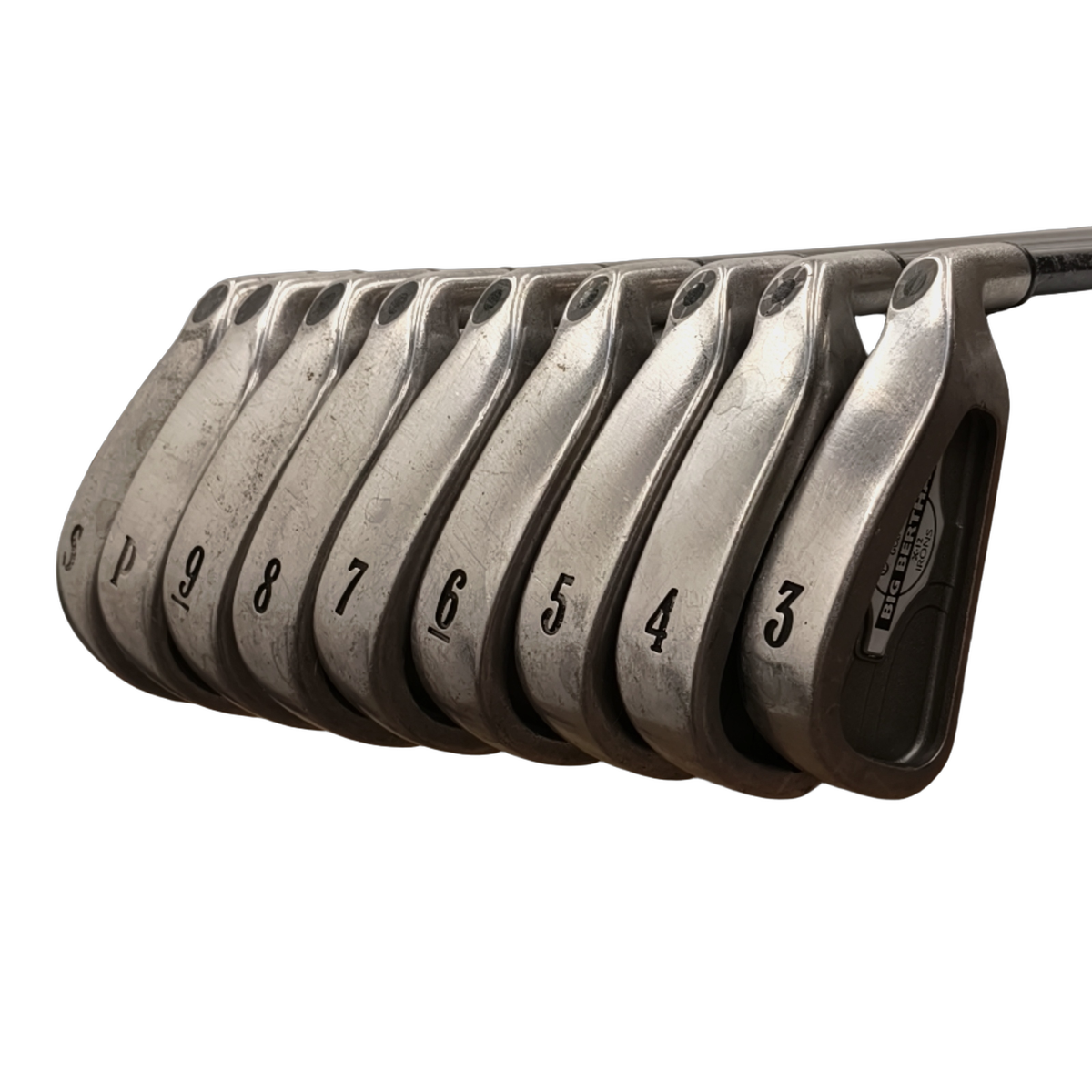 Callaway Big Bertha X-12 Iron Set / 3-PW+SW / Flex A-flex / Graphite [model:birefnet-general] [bg:handrolled]